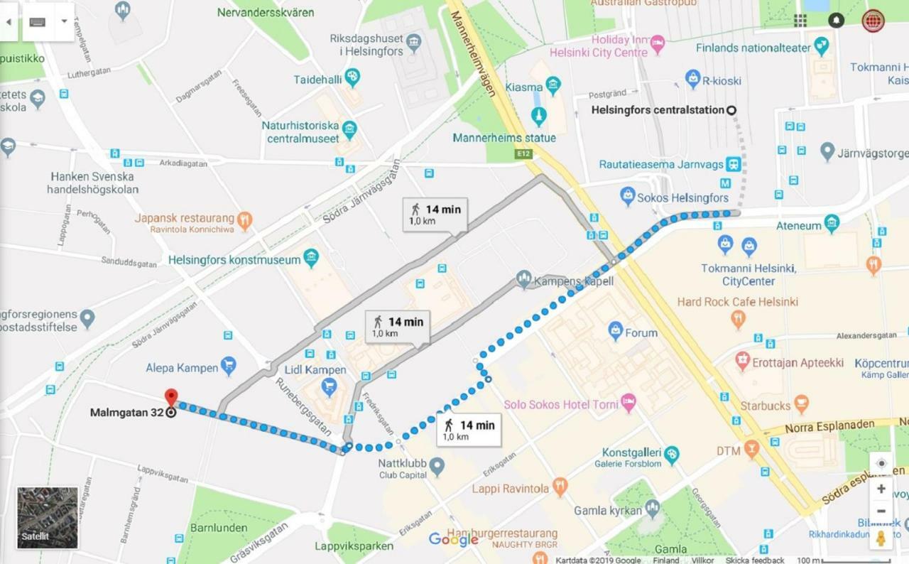 شقة Studio In Helsinki City Center المظهر الخارجي الصورة